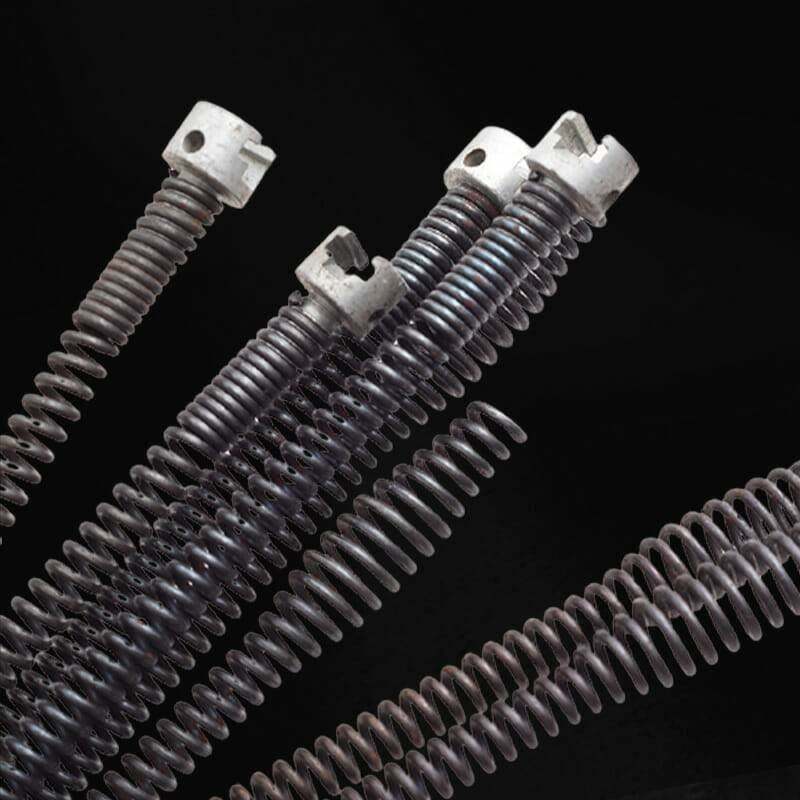 Electric drain cleaning spring succeeds