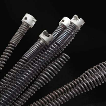 Electric drain cleaning spring succeeds