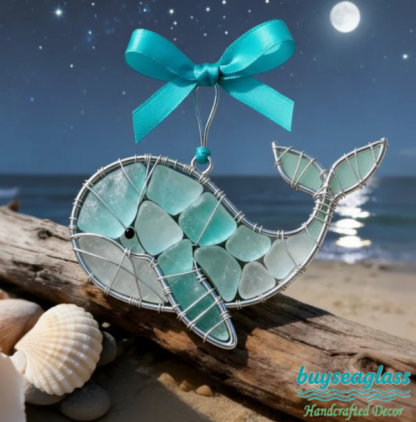 🔥Hand-Wrapped Sea Glass Collection💎Timeless Coastal Art