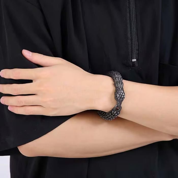 🔥Today's Lowest Price - 🐍 JÖRMUNGANDR - The World Serpent Bracelet（Same as the video）🔥