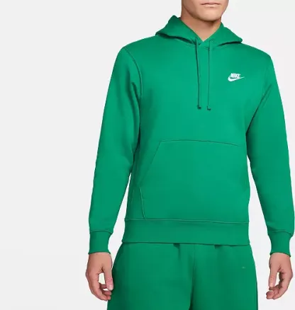 Nike Men's Malachite Sportswear Club Fleece Hoodie