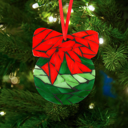 Bauble Christmas Ornaments Glass Mosaic Kit