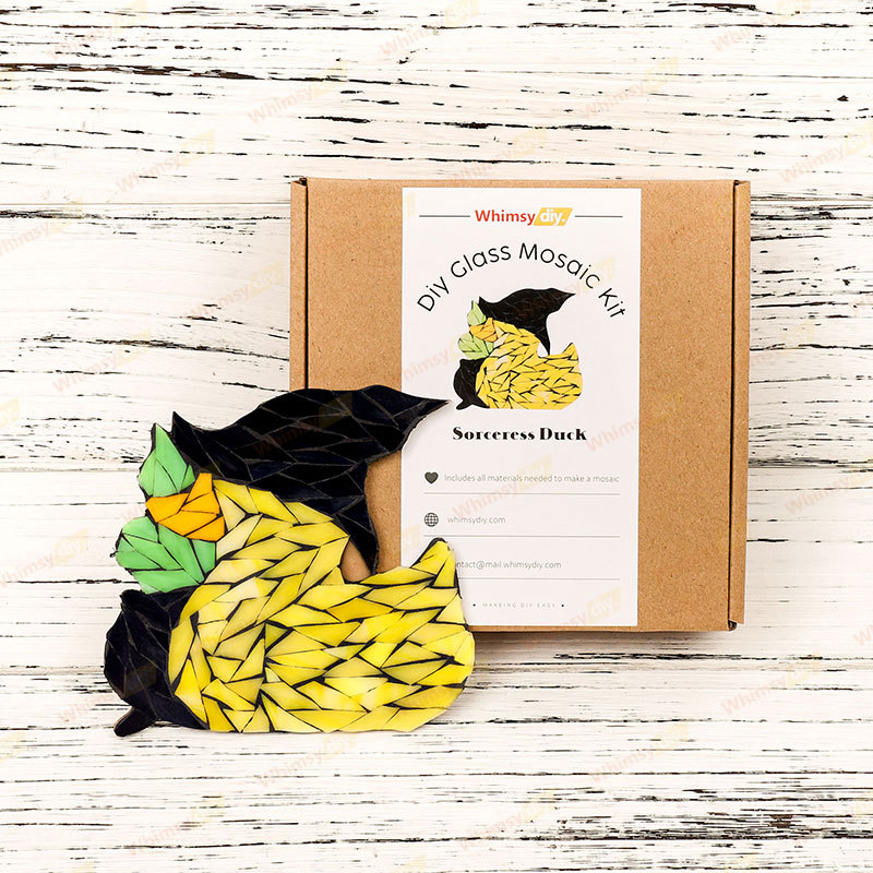 Sorceress Duck Glass Mosaic Kit