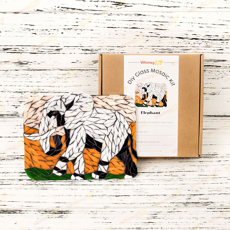 Elephant Glass Mosaic Kit