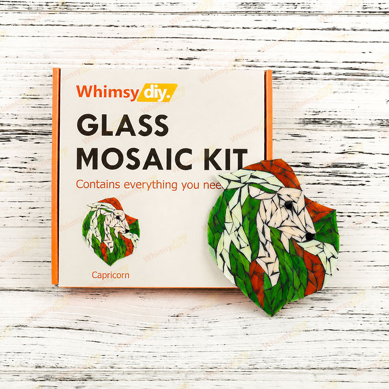 Whimsy DIY Twelve Constellations-Capricorn Glass Mosaic Kit Puzzles
