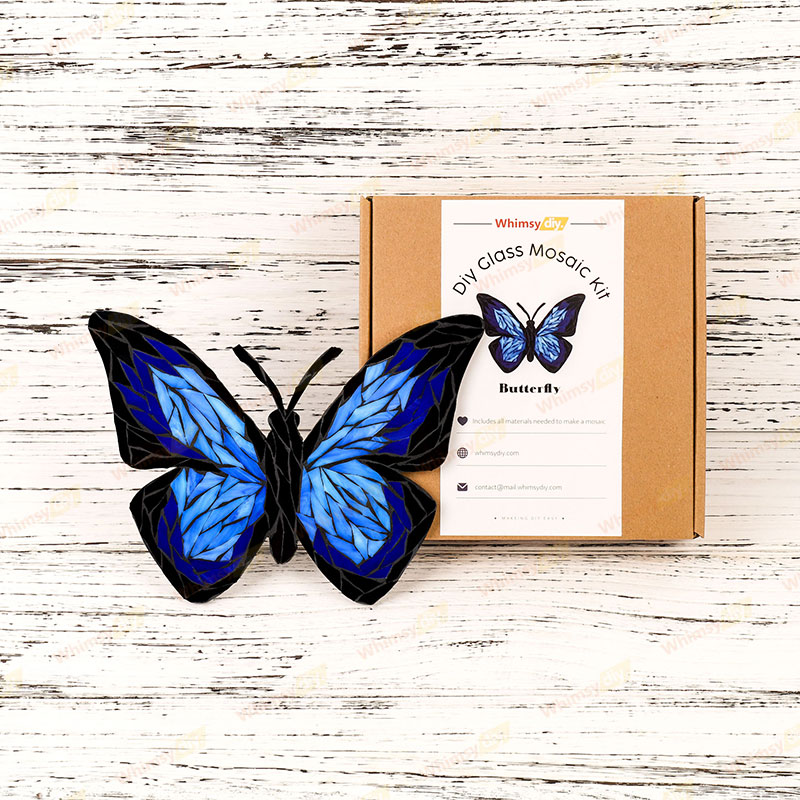 Butterfly Stained Glass Mosaic Kit
