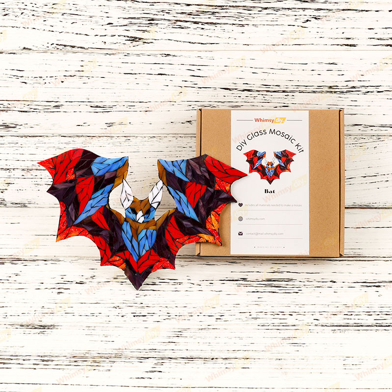 Bat Glass Mosaic Kit