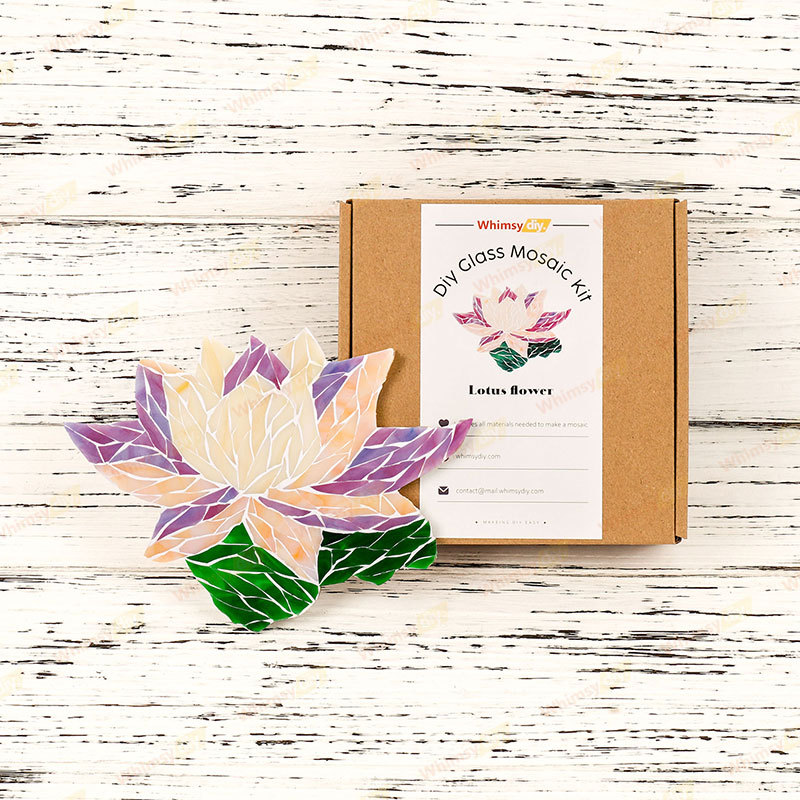 Lotus Glass Mosaic Kit
