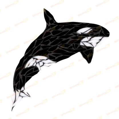 Dolphins Glass Mosaic Kit
