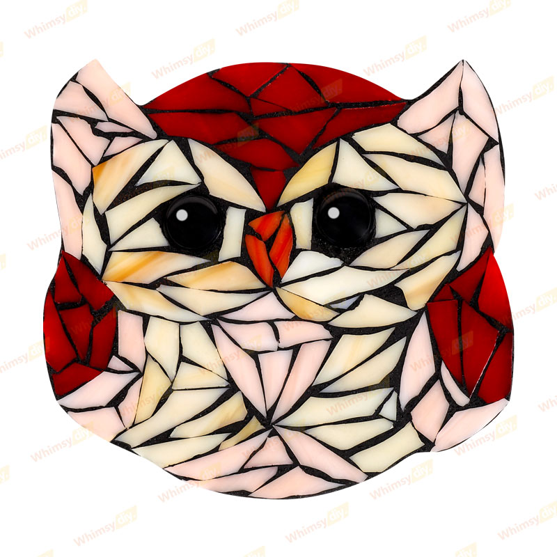 Owls Glass Mosaic Kit