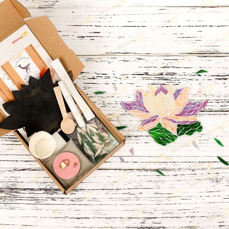 Lotus Glass Mosaic Kit