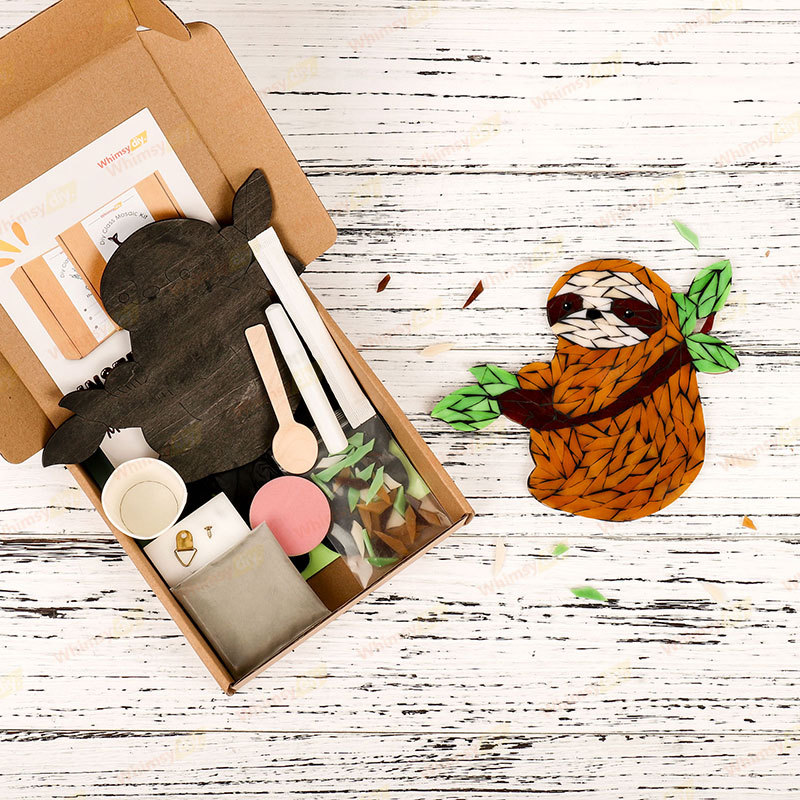 Sloth Glass Mosaic Kit