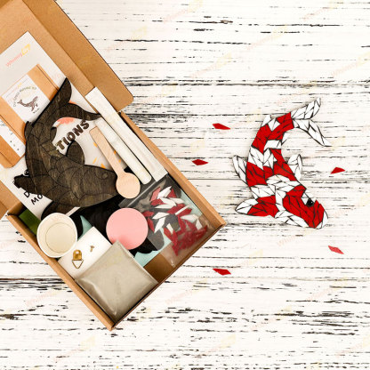 Koi Fish Glass Mosaic Kit