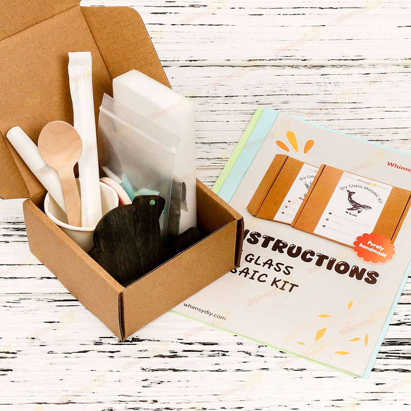 Winter Birds - Style 2 Glass Mosaic Kit