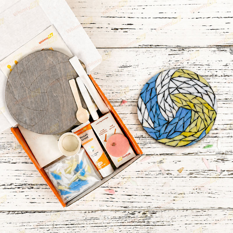Whimsy DIY Volleyball Glass Mosaic Kit Puzzles