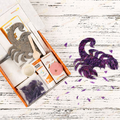 Whimsy DIY Twelve Constellations-Scorpio Glass Mosaic Kit Puzzles