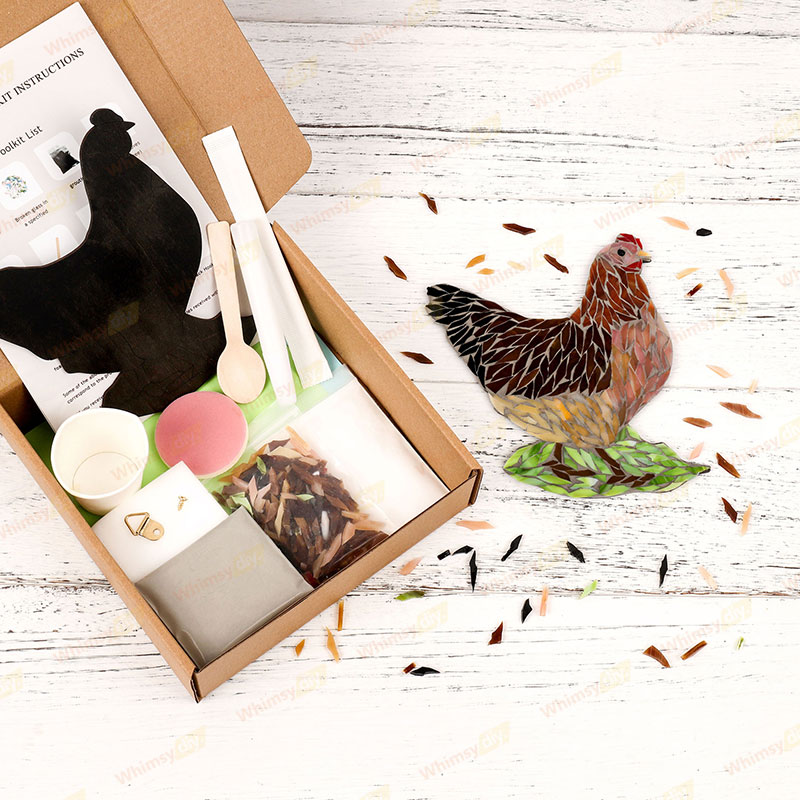 Hen Glass Mosaic Kit [New Pre-Order Special: Ships February 28th]