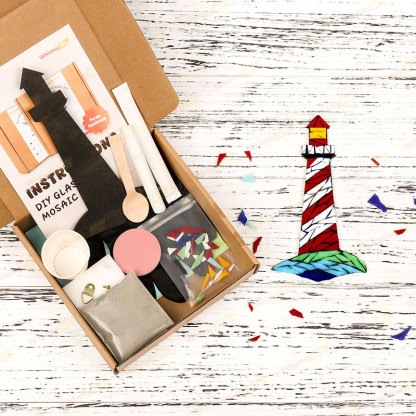 Lighthouse: DIY Glass Mosaic Kit