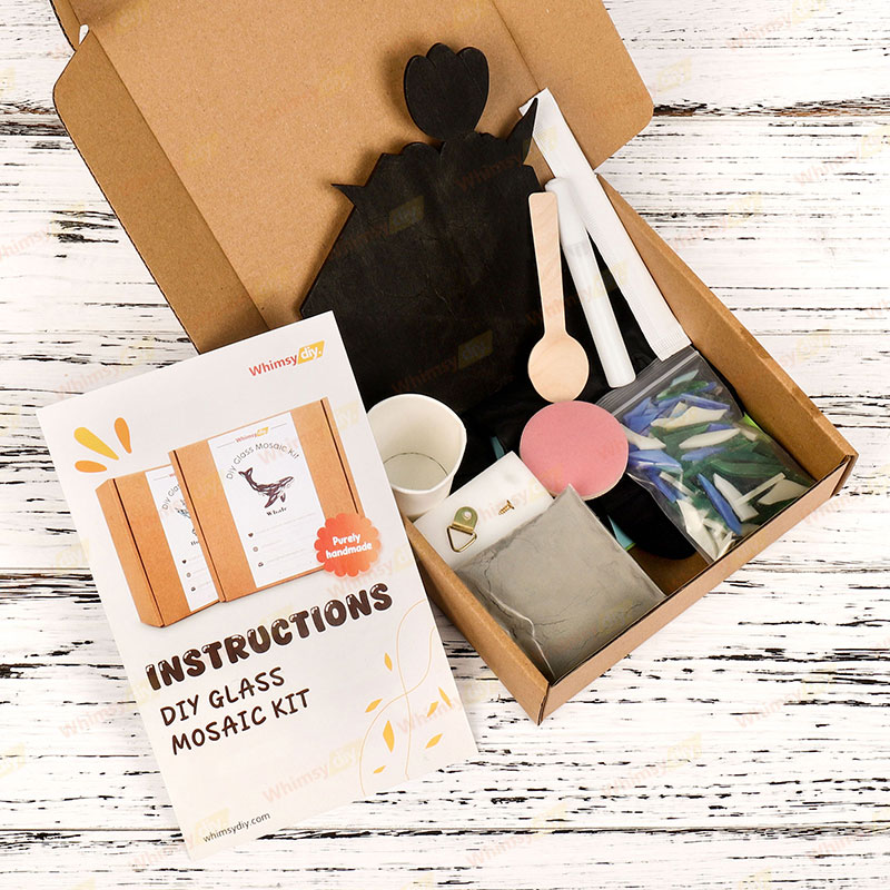 Envelope Tulip Stained Glass Mosaic Kit