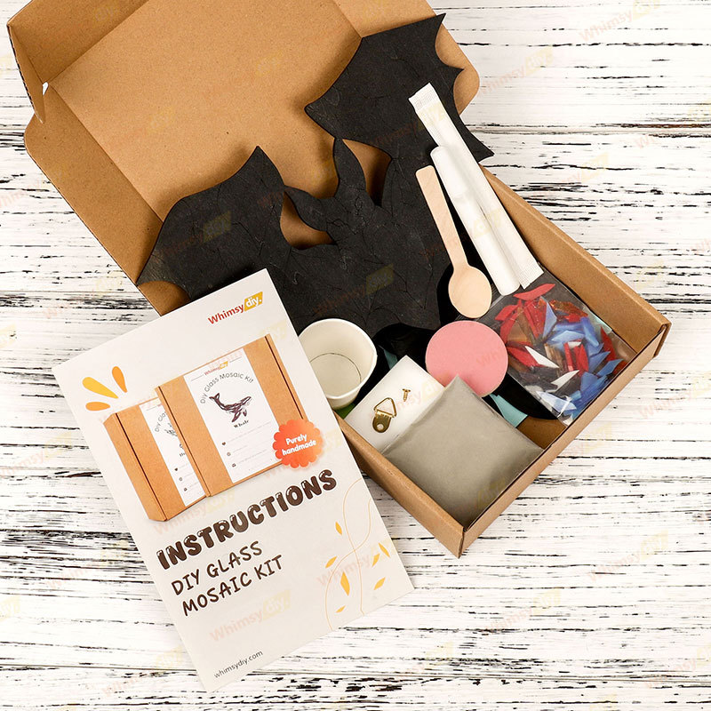 Bat Glass Mosaic Kit