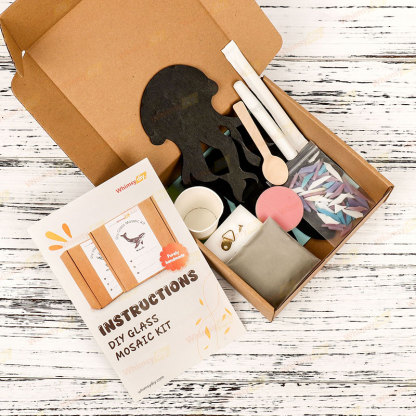 Jellyfish Glass Mosaic Kit