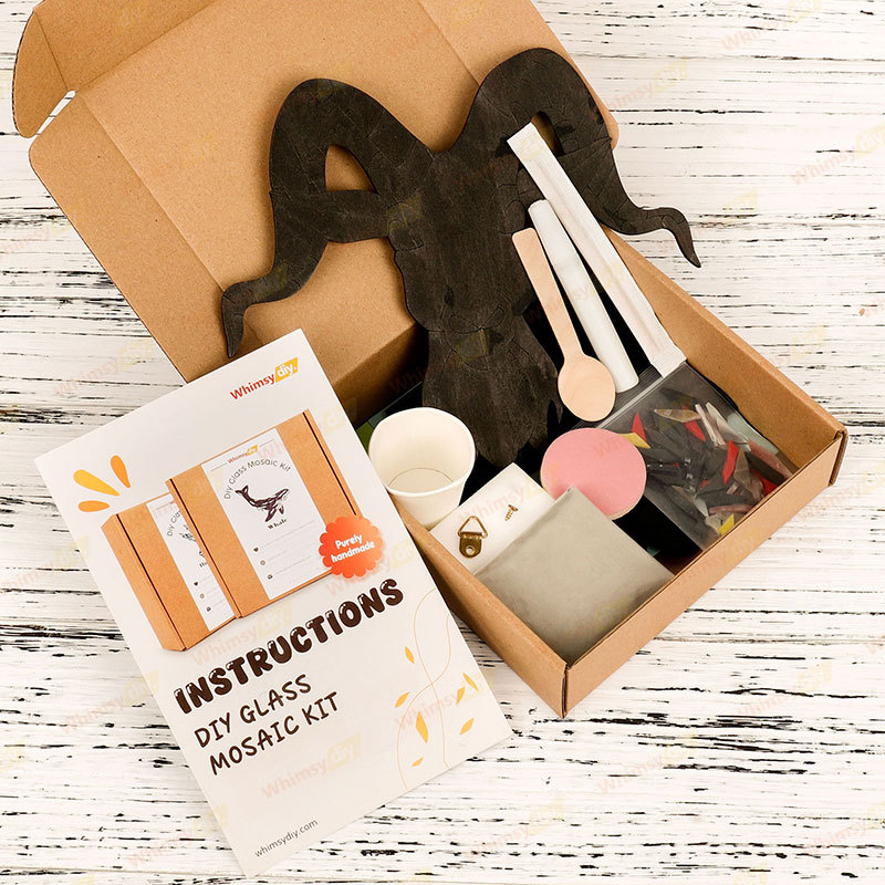 Demon Goat Glass Mosaic Kit