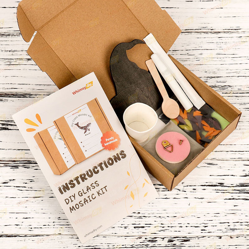 Halloween Pumpkin Glass Mosaic Kit