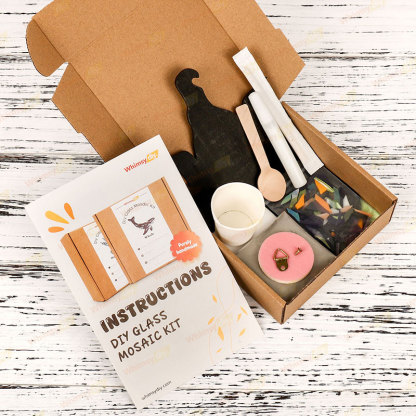 Bat Gnome Glass Mosaic Kit