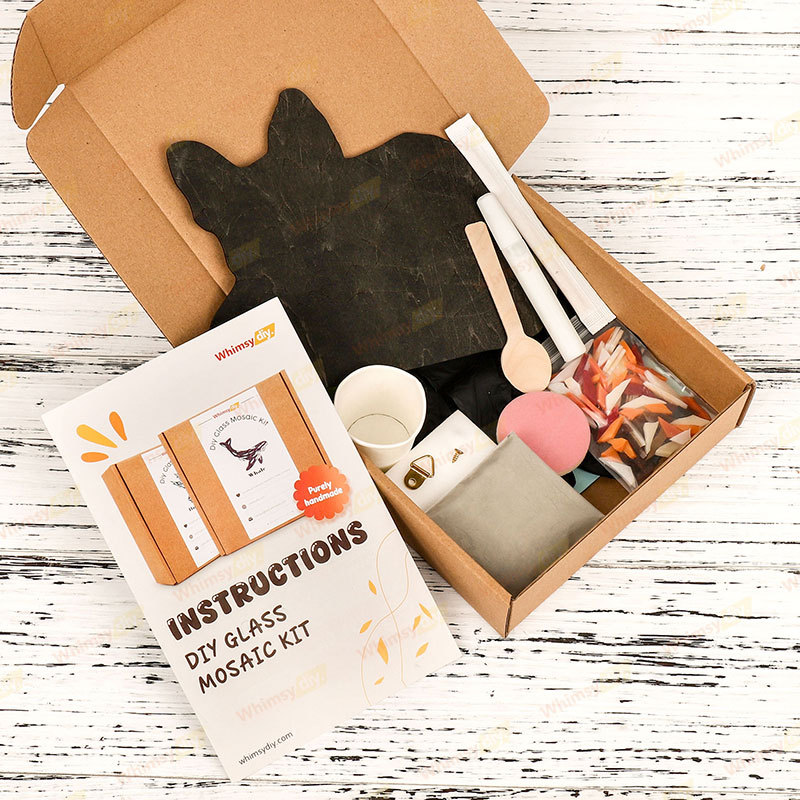 Sleeping Fox Glass Mosaic Kit