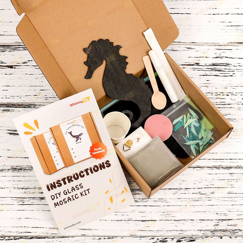 Seahorse Glass Mosaic Kit