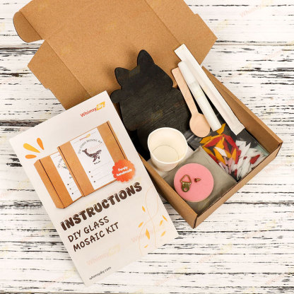 Fortune Cat Glass Mosaic Kit