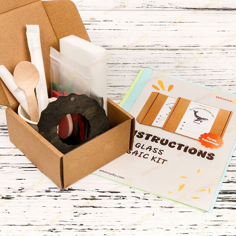 Christmas Wreath Glass Mosaic Kit