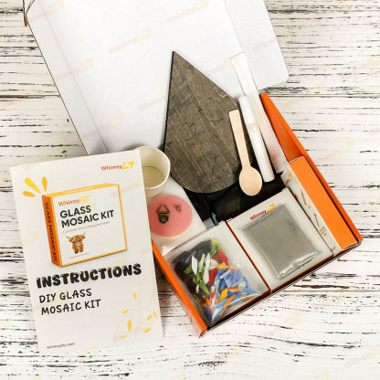 Whimsy DIY Holy Family  Glass Mosaic Kit Puzzles