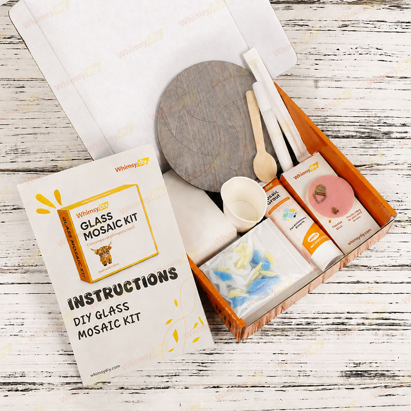 Whimsy DIY Volleyball Glass Mosaic Kit Puzzles