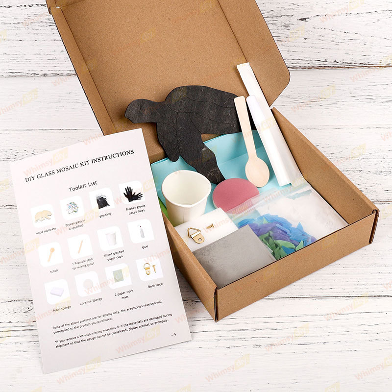 Turtles Glass Mosaic Kit