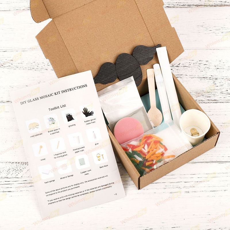 Easter wings colored egg glass mosaic kit [New Pre-Order: Ships February 28th]