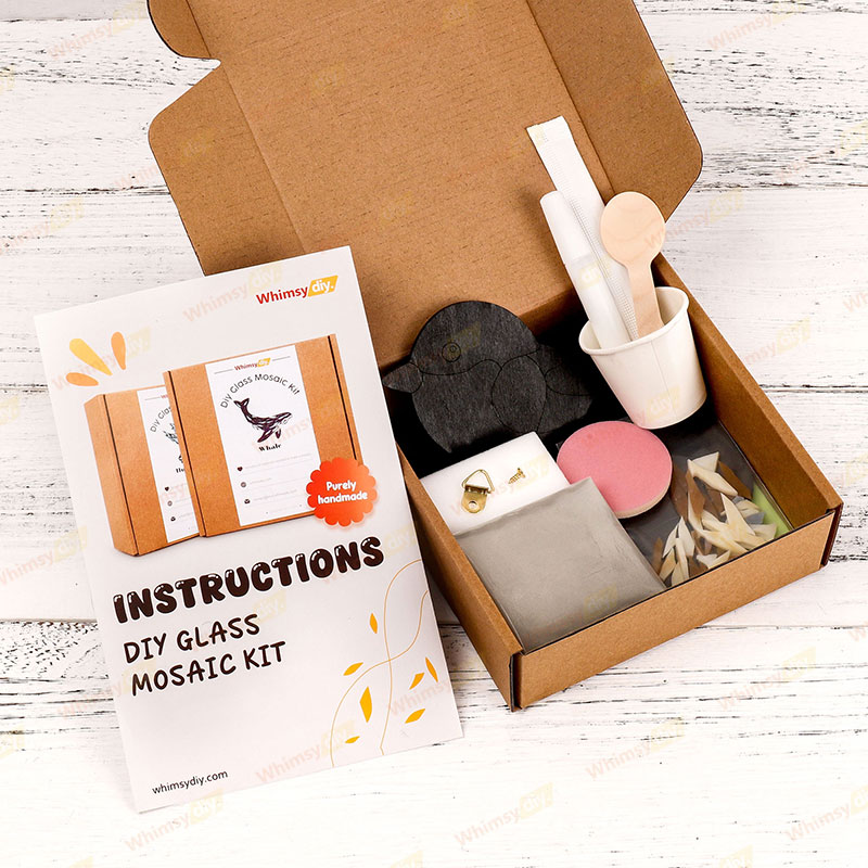 Wren Glass Mosaic Kit | DIY Arts & Crafts Kit for Adults