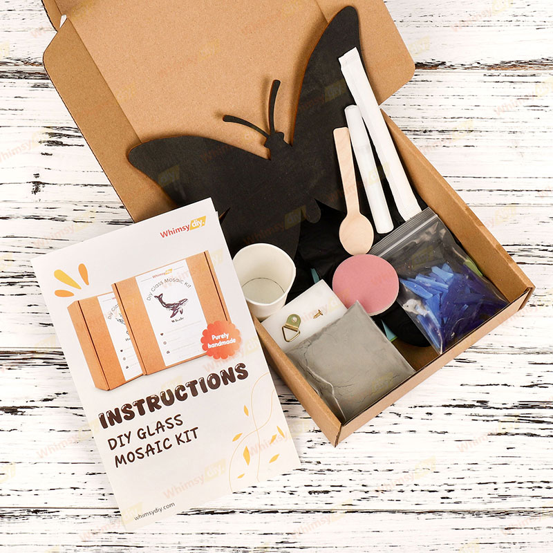 Butterfly Stained Glass Mosaic Kit