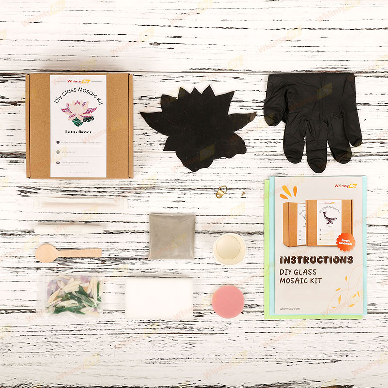 Lotus Glass Mosaic Kit