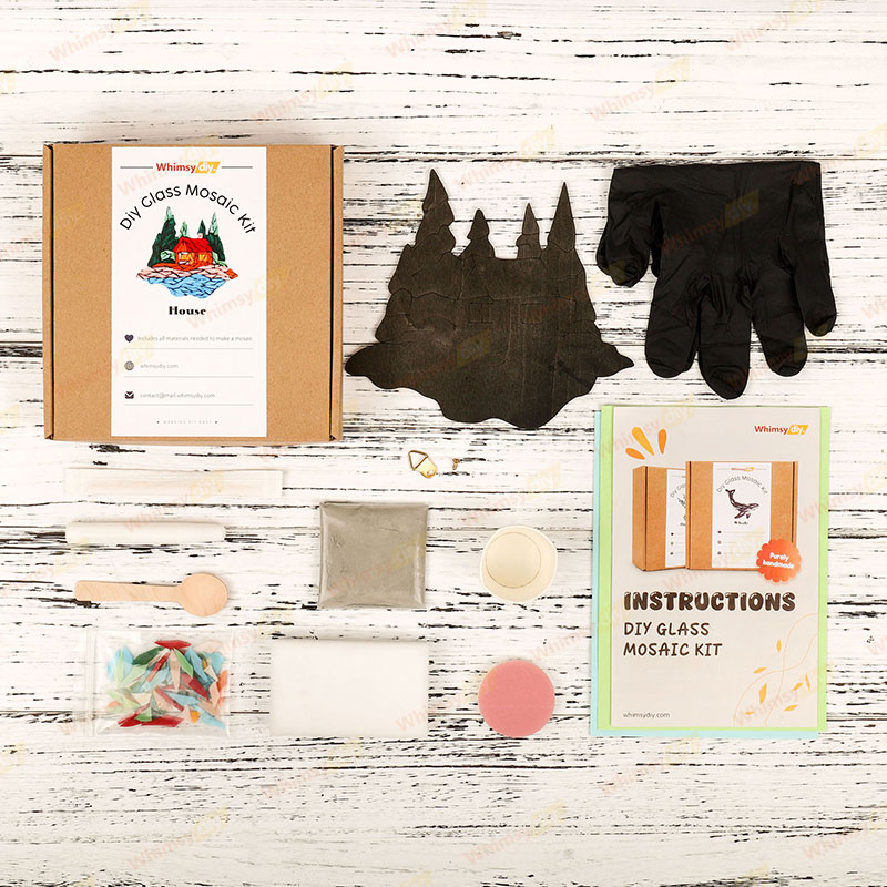 House Glass Mosaic Kit