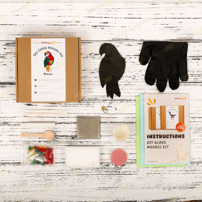 Parrot Glass Mosaic Kit