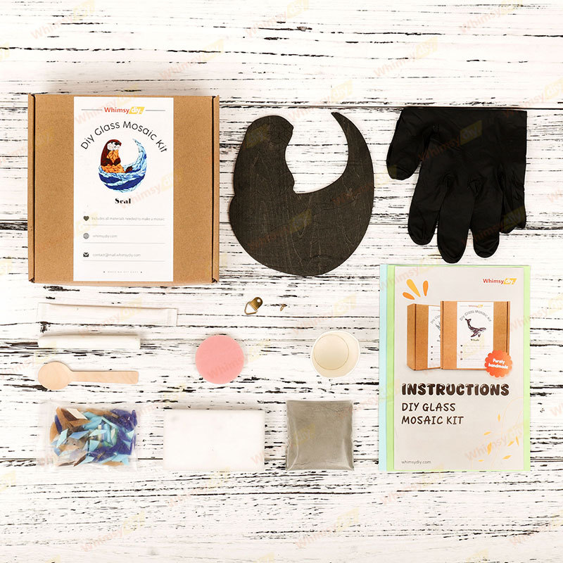 Seal Glass Mosaic Kit-Ships on 8/10