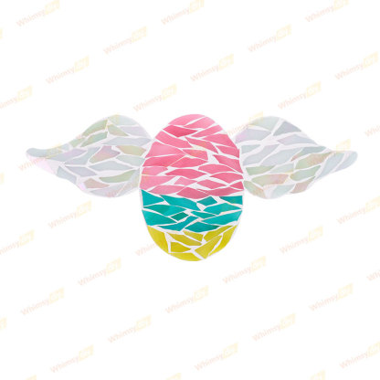Easter wings colored egg glass mosaic kit [New Pre-Order: Ships February 28th]
