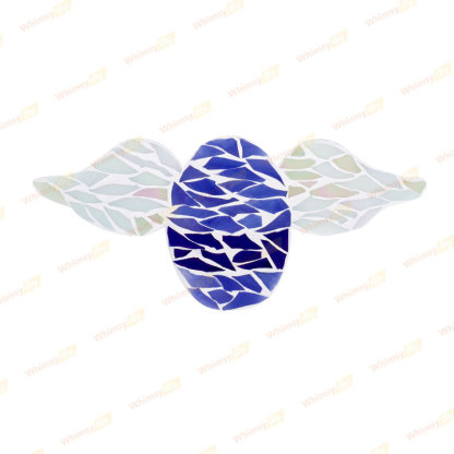 Easter wings colored egg glass mosaic kit [New Pre-Order: Ships February 28th]