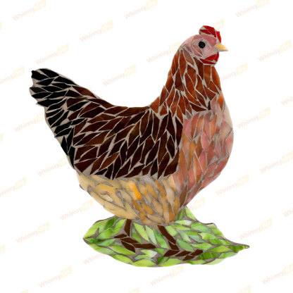 Hen Glass Mosaic Kit [New Pre-Order Special: Ships February 28th]