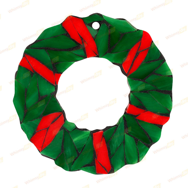 Christmas Wreath Glass Mosaic Kit