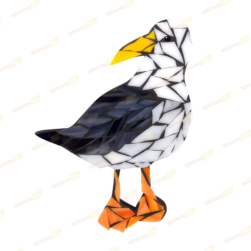 Whimsy DIY Seagull Glass Mosaic Kit Whimsy DIY