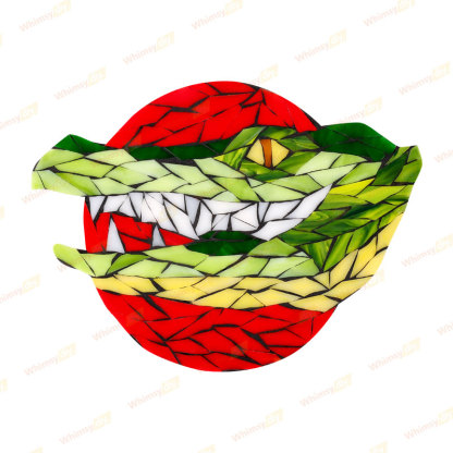 Crocodile Glass Mosaic Kit
