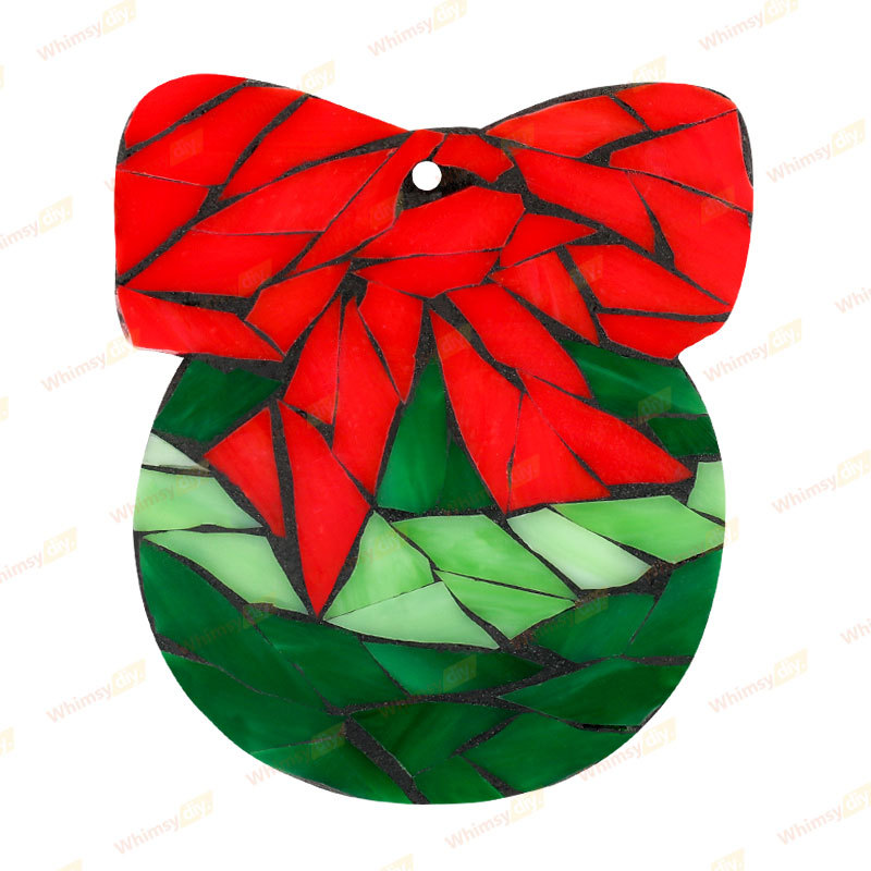 Bauble Christmas Ornaments Glass Mosaic Kit