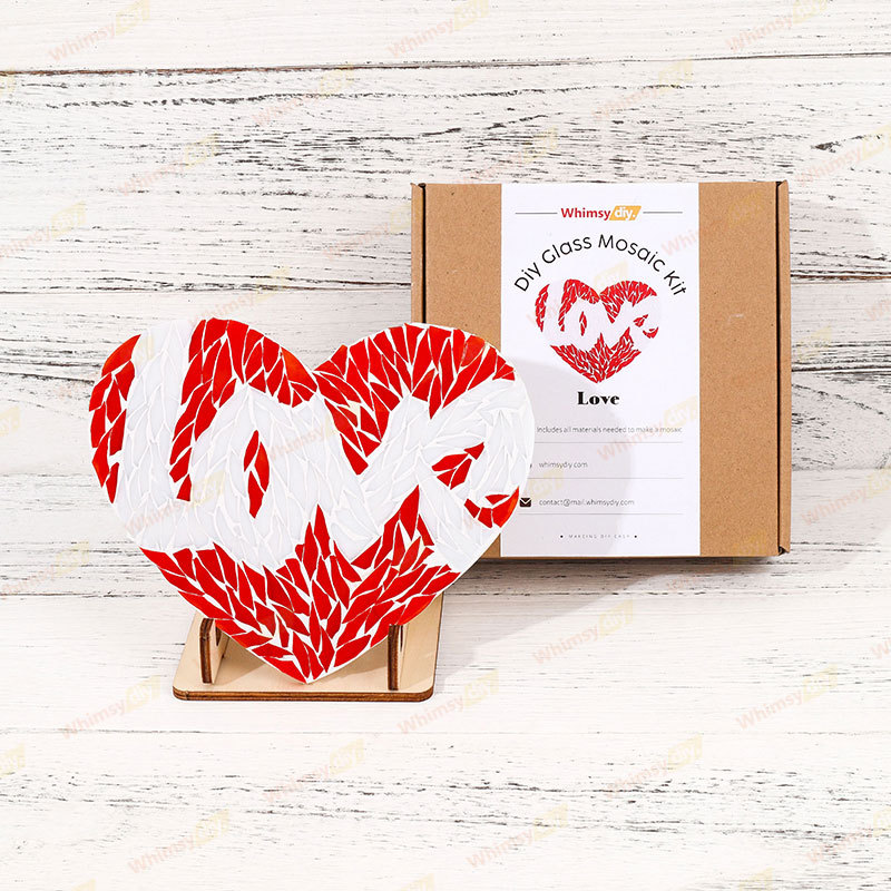 LOVE Glass Mosaic Kit [New Pre-Order Special: Ships February 28th]
